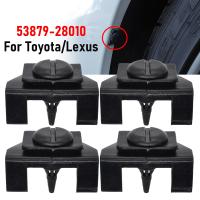 ❁┇ 4 Set Car Front Fender Bumper Cover Clip Kit 53879-28010 538790R010 For Toyota Lexus RAV4 Highlander IQ Tacoma Mudguard Fastener