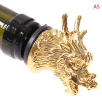 MUXI 1Pc Zinc Alloy Animals Head Wine Pourer Wine Bottle Stoppers Wine Aerators Gift