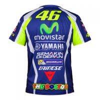 MOTO-GP ขี่มอเตอร์ไซค์แห้งเร็ว เสื้อยืดแขนสั้นแบบสบาย ๆ