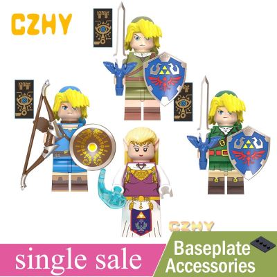 LT【ready stock】The Legend of Zelda Loge Minifigures Link Princess Online Game Building Blocks Toys for Children WM60531【cod】