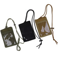 Cke CWwartHOT SALE 1pc ID Card Holder Army Fan Tactical ID Card Case Patch Neck Lanyard and Credit Card Organizer.