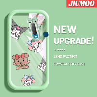 เคส JIUMOO สำหรับ VIVO Y12 Y15 Y12i Y3 Y3s Y11 2019เคสกันกระแทกรูปการ์ตูนกรอบเคสใส่ Tpu น่ารัก