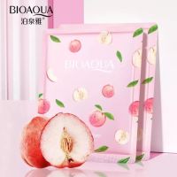 มาส์กพีชชมพู มาส์กหน้า ขาว เนียนใส ผิวเนียนนุ่ม ผิวใสด้วยสารสกัดจากพีช Pink Peach Mask มาร์คหน้า-7956