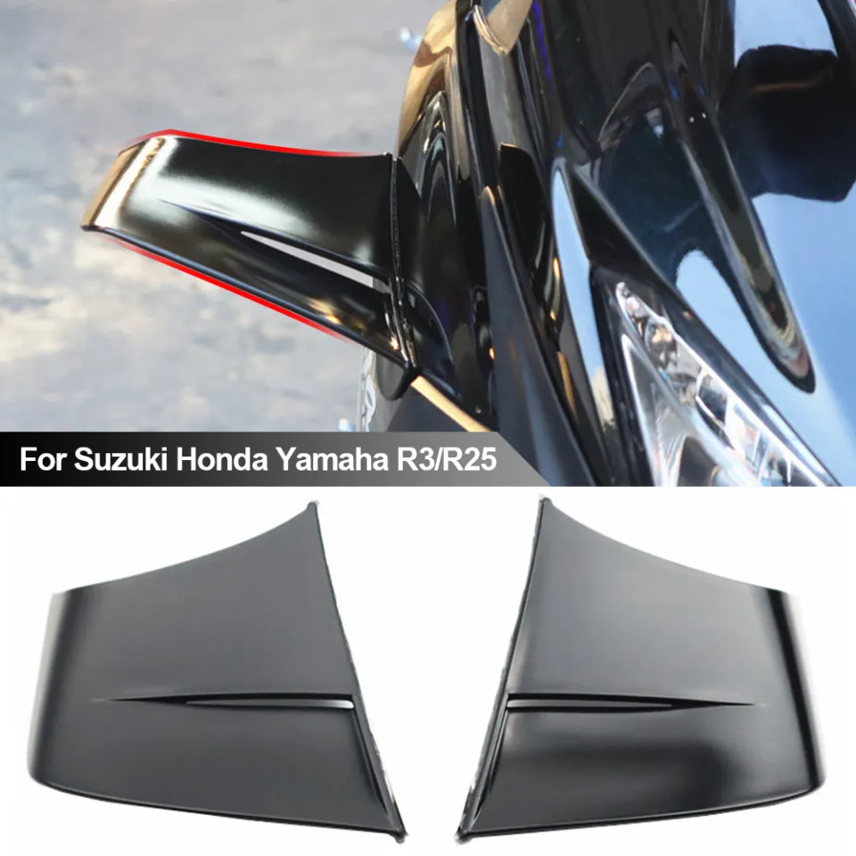 2pcs Universal Motorcycle Winglet Aerodynamic Spoiler Wing Side Sticker  Wing