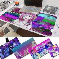 Maiya Vintage Cool Vaporwave Glitch Anime Girl Laptop Gaming Mice Mousepad Free Shipping Large Mouse Pad Keyboards Mat