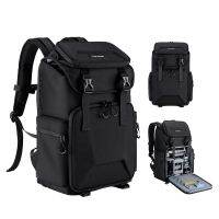 【LZ】ஐ  K   F CONCEPT-Grande Capacidade Mochila Câmera Impermeável Bolsa para Laptop para Sony Nikon Canon Travel Camera Bag com Capa de Chuva 156