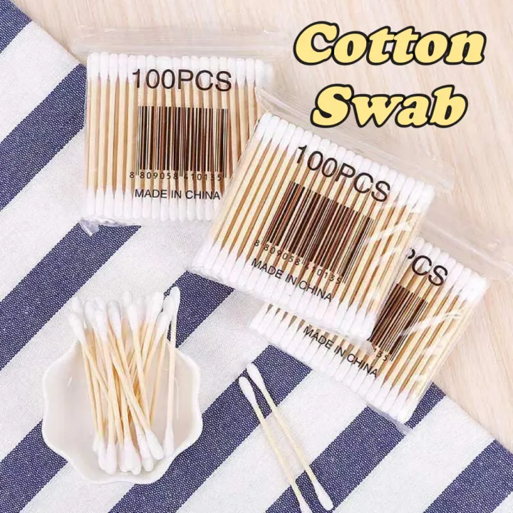 Disposable cotton swabs makeup and beauty special cotton swabs 100