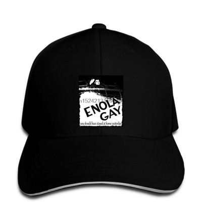 Baseball Cap Enola Gay OMD Limited Edition Classic Black Tribute Unisex Snapback Hat Peaked
