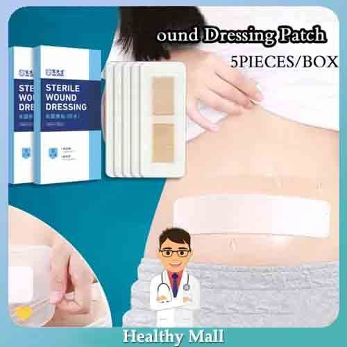 5pcs Medical Sterile Wound Dressing Patch Caesarean Section Waterproof