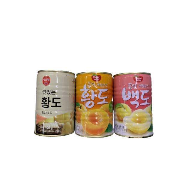 Dong Won Its Well Yellow White Canned Peaches Fruit Huang Tao 400g Hwangdo Bekdo Lazada Ph 6579