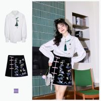 [สินค้าลิขสิทธิ์แท้] IRIS BOUTIQUE IS2381595-IK2381590 Day dreaming shirt/Day dream skirt เสื้อผ้าผู้หญิง เสื้อเชิ้ต