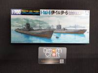 AOSHIMA 1/700 I.J.N. SUBMARINE I-1 &amp; I-6 (โมเดลเรือ Model DreamCraft)