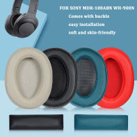 Replacement Ear Pads Cushion Earpads for Sony MDR-100ABN WH-H900N Headphones, Earpad Sony Headset Repair Part เปลี่ยนหูฟัง Sony MDR -100ABN WH-H900N หูฟังครอบหู โฟม ที่ครอบหู คานหูฟัง