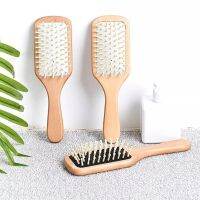 【BEIBEI】 High Quality Hair Comb Bamboo Airbag Massage Comb carbonized solid wood bamboo cushion anti-static hair Brush combs travel