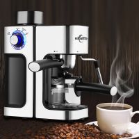 ﹉♞✸ 2023 Espresso Machine 5 Bar Semi-automatic Cappuccino Italian Latte Coffee Machine Steam Wand Hot Water