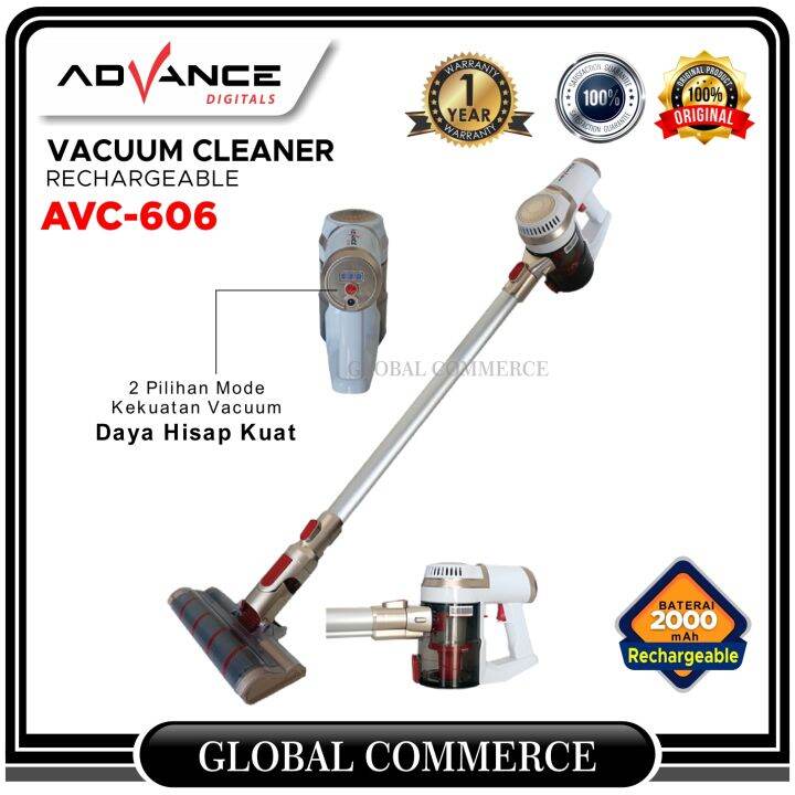 Advance Vacuum Cleaner AVC606 Portable Rechargeable AVC606 Lazada