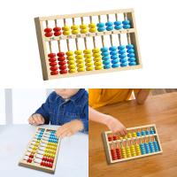 ลูกคิดของเล่นเพื่อการศึกษา Miffer Abacus เครื่องมือคำนวณสำหรับของเล่นกิจกรรมพัฒนาในช่วงต้น