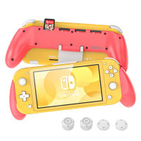 OIVO เคสมือจับตามหลักสรีรศาสตร์สำหรับ Nintendo Switch Lite,ที่จับคอนโซลเกมพร้อมฝาปิด4ปุ่มสำหรับ Nintendo Switch Lite คอนโซล