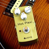 JF-32 Hot Plexi Distortion Guitar Effect Pedal-บายพาสที่แท้จริง,DC 9V และแบตเตอรี่ที่รองรับ