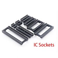 10PCS IC Sockets DIP6 DIP8 DIP14 DIP16 DIP18 DIP20 DIP28 DIP40 pins Connector DIP Socket 6 8 14 16 18 20 24 28 40 pin WATTY Electronics