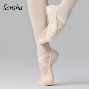 Sansha Adult Ballet Shoes Genuine Cow Leather Soft Split