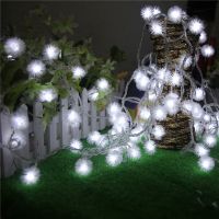 {Best-selling party decoration} 10เมตร6เมตรลูกตุ๊กตาพลังงานแสงอาทิตย์ไฟ Led เชือกนางฟ้าพวงมาลัยตกแต่งต้นคริสต์มาสกลางแจ้งแต่งงานลาน N Avidad ตกแต่งสวน