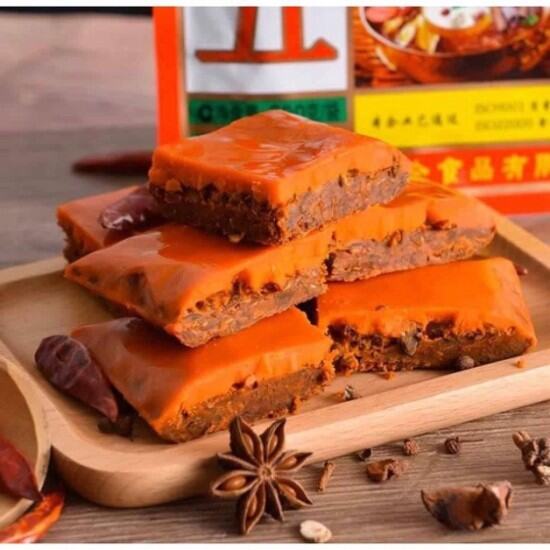 Gói lẩu cay tứ xuyên sanwu - gia vị lẩu hoàn chỉnh chuẩn tàu - ảnh sản phẩm 2