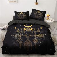 Mandala Luxury 3D Design Custom Bed Linen Comforter Quilt Cover Bedding Set Single King Queen Double Single Size Home Textile