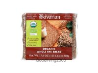 (Free shipping) Genuine Bavarian Organic Whole Grain Rye Bread 500 g ขนมปัง ออร์แกนิค โฮลเกรน ไรย์ เบรด ตรา บาวาเรียน 500 กรัม