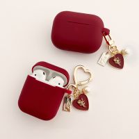 【CW】 Keyring AirPods 1 2 Wine Earphone  Airpods 3 Headphone