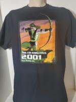 T-shirt Vintage Comic Con Green Arrow Taille Large L 2001