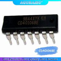 10PCS CD40106BE DIP14 CD40106 DIP 40106BE DIP-14 new and original IC WATTY Electronics