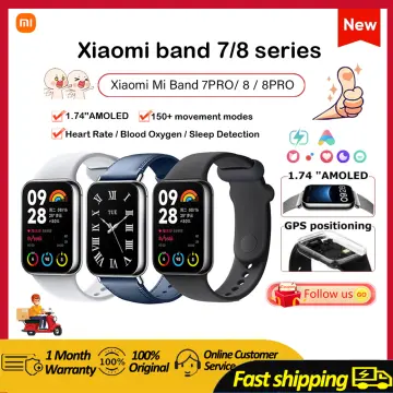 Original Xiaomi Mi Band 7 Pro GPS Smart Bracelet 1.64'' AMOLED Screen Blood  Oxygen Fitness Tracker 5 ATM Waterproof MiBand 7 Pro