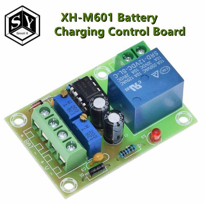 High Quality XHM601 Battery Charging Control Board 12V Intelligent Charger Power Control Panel