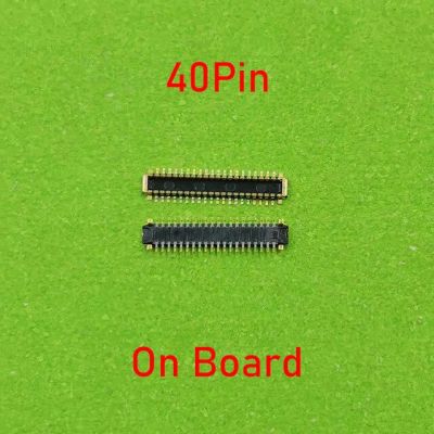 【⊕Good quality⊕】 nang20403736363 จอ Lcd 40pin 2ชิ้นคอนเนคเตอร์ Fpc สำหรับ Xiaomi Mi 10/Mi10 Pro/redmi Note10 4G /Hongmi Note 10 4G ปลั๊กหน้าจอบนเมนบอร์ด