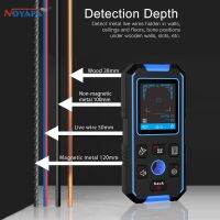 NOYAFA NF-518 Metal Detector Backlit Black AC Wood Stud Finder Cable Wires Depth Tracker Undeground Wall Scanner LCD HD Display