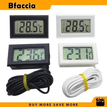 Temperature Humidity Meter Reptile Thermometer Hygrometer Embedded