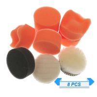 【CW】✕✘  9Pcs 2 Inch Buffing Polishing Car Sponge Grip Wool Buffer Polisher Sanding Waxing Cutting