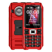 Original SOYES K80 GSM 2G 2.4 นิ้วโทรศัพท์มือถือ 1800mAh Dual SIM การ์ดไฟฉายคู่ Loud Sound MP3 FM การสั่นสะเทือน Elder โทรศัพท์มือถือ