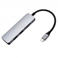 【Big-Sales】 liaoxian3105992120 6 In1 USB 3.0 Hub Type C Hub Adapter พร้อม HDMI Multiport USB 3.0 Micro-SD TF PD Reader Adapter