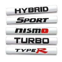 3D โลหะสติกเกอร์รถด้านหลัง T Runk สัญลักษณ์ตรา D Ecals Nismo TypeR กีฬาไฮบริดเทอร์โบสติ๊กเกอร์สำหรับ BMW ฮุนไดฮอนด้าโตโยต้า Opel