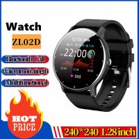 ZZOOI 2023  ZL02D Smart Watch Women Men Gift Lady Sport Fitness Smartwatch Sleep Heart Rate Monitor Waterproof Watches for IOS Android