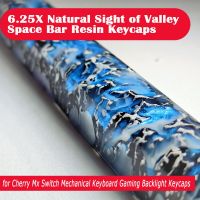 Mechanical Keyboard Game Accessories Manual Personality 6.25u Space Bar Resin Keycaps for Natural Sight of Valley