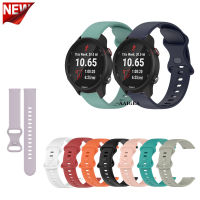 สายนาฬิกา20มม. สายซิลิโคนอ่อน,สำหรับ Garmin Forerunner 645 645M 245 245M /Venu Sq Venu2 Plus/vivoactive 3สร้อยข้อมือสำหรับเปลี่ยน