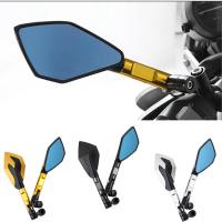 Motorcycle Accessories Rearview Mirror Retrovisor For HONDA Cb400 Cbr Msx 125 Hornet Yamaha Mt07 Mt09 Yzf Kawasaki Z800 Z1000