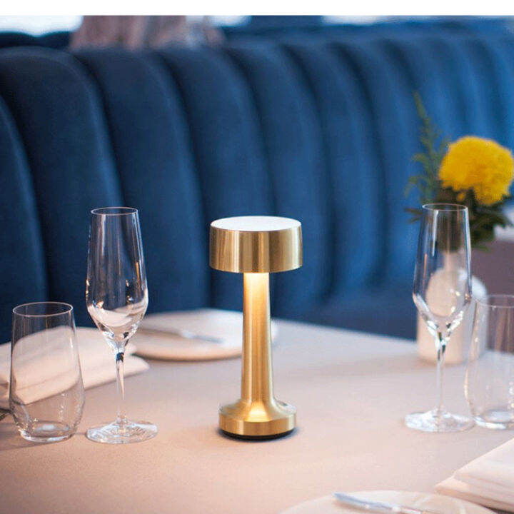 Portable LED Table Lamp with Touch Sensor, 3Levels Brightness