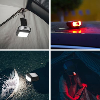 LED COB Sensor Cap Clip Light Smart Sensor Hiking Headlamp 6 Modes Outdoor Head Lamp Portable Type-C Charging for Night Running