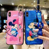 ฟิล์มเคสโทรศัพท์ดิสนีย์มิกกี้เมาส์สติทช์มินนี่8สำหรับ iPhone 11,12,13,14 Pro MAX ปกป้องหน้าจอการ์ตูนหมีพูห์