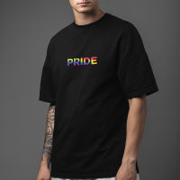 เสื้อยืดคอกลมเสื้อยืดสีดำ สีขาว Pride Lgbt S-5XL