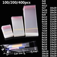 【CW】∋✲  Transparent Small Poly OPP Plastic Jewelry Packing Adhesive Cookie Cellophane